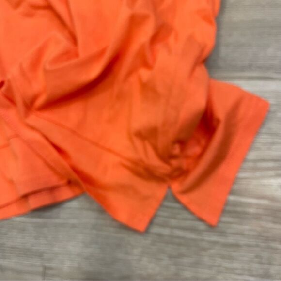 Bp Orange Relaxed Fit Crop Top Twisted Cami Straps Bright Spring Color Summer - Picture 6 of 6